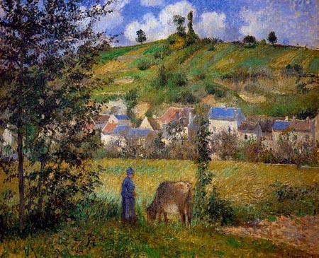 Camille Pissaro Chaponval Landscape